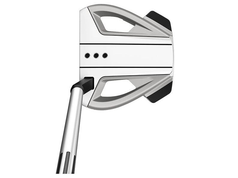 Mặt gậy có đường kẻ giúp xác định dường bóng chính xác Putter TaylorMade Spider EX