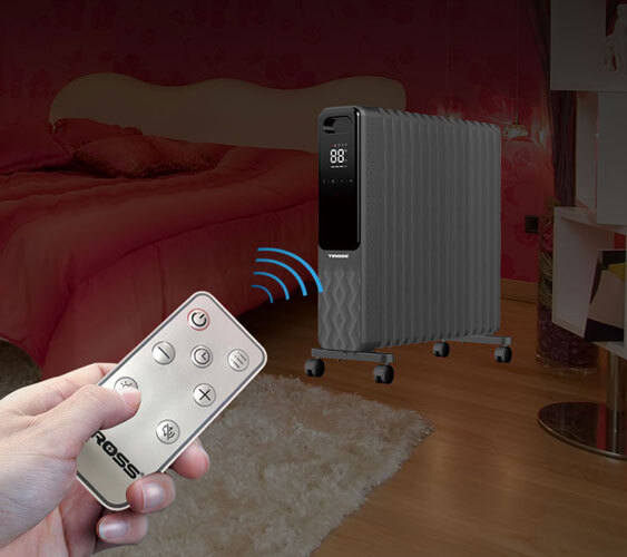 máy sưởi Tiross TS9222 đi kèm remote từ xa tiện lợi máy sưởi Tiross TS9222 đi kèm remote từ xa tiện lợi