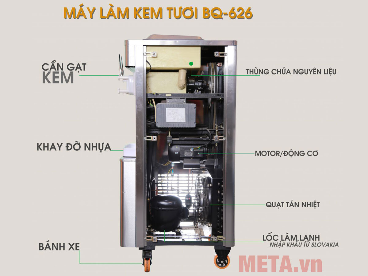Máy làm kem Jingling NEW Elip BQ626