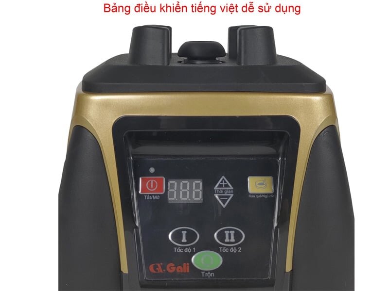Bảng điều khiển có tiếng Việt