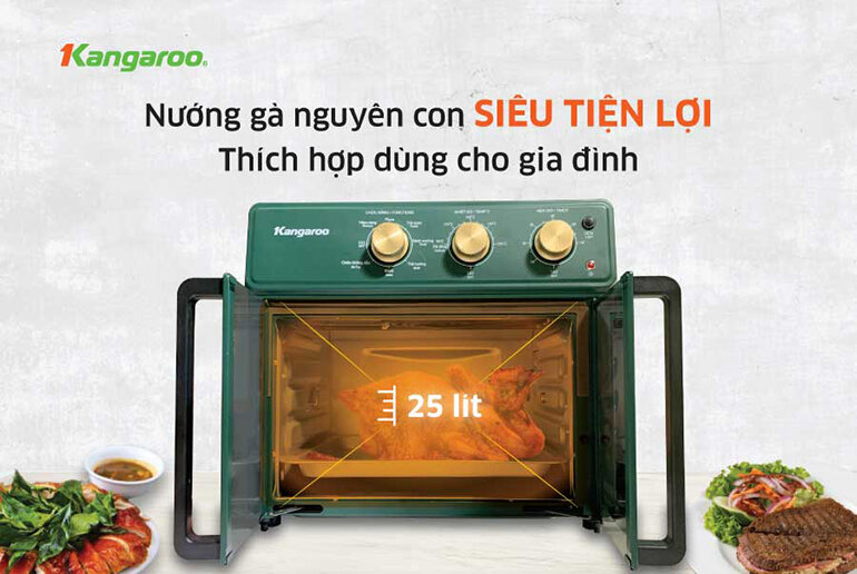 Lò chiên không dầu Kangaroo KG25AF2A