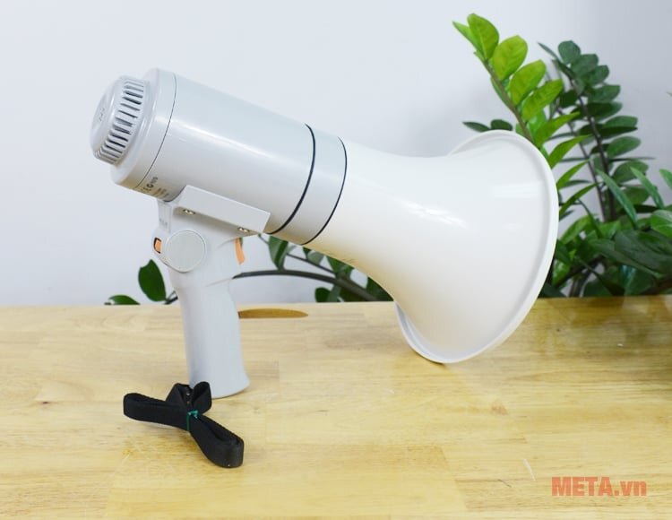 Mặt sau của loa phóng thanh Loa cầm tay