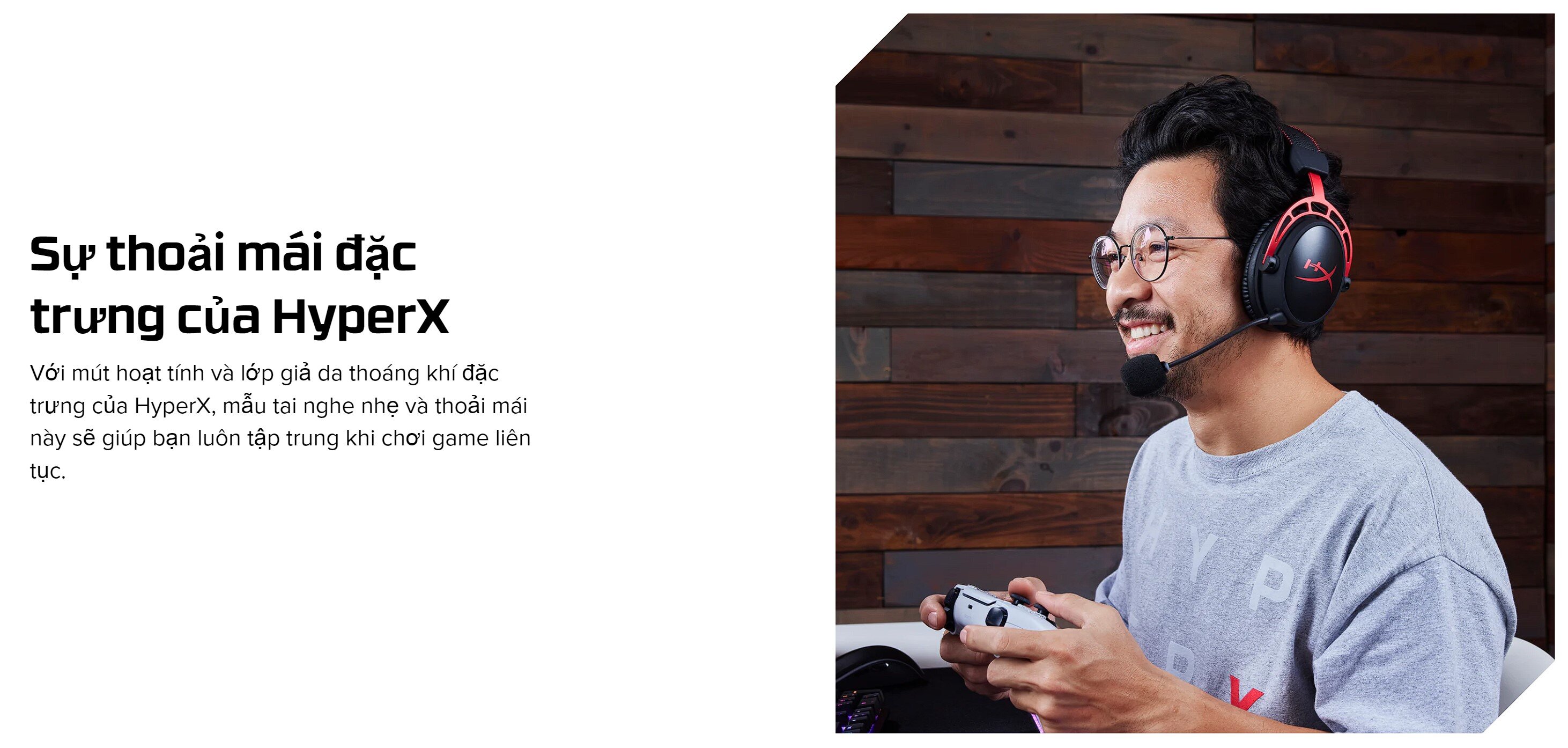 Tai Nghe Gaming không dây HP HyperX Cloud Alpha Wireless 4P5D4AA