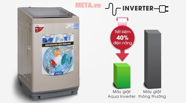 Máy giặt Aqua AQW-DW105AT 10,5kg