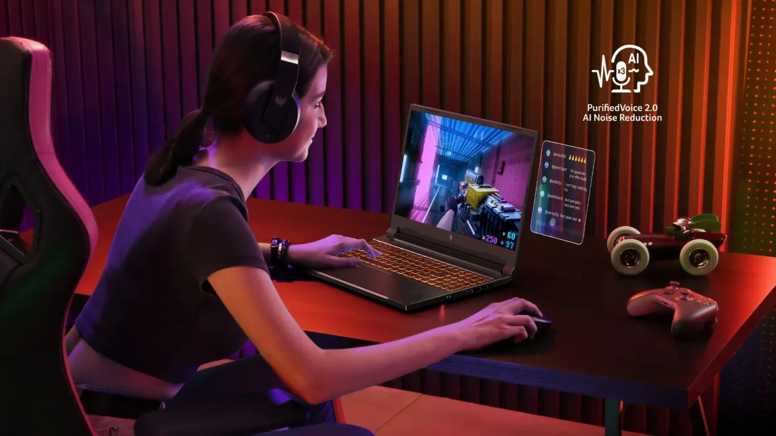 Laptop Acer Gaming Nitro V 16 ProPanel ANV16-41-R36Y (NH.QP1SV.004) ảnh 6