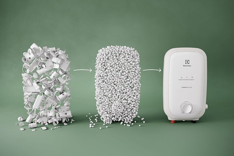 Electrolux EWE451QB-W4 dễ dàng lắp đặt với thiết kế nhỏ gọn