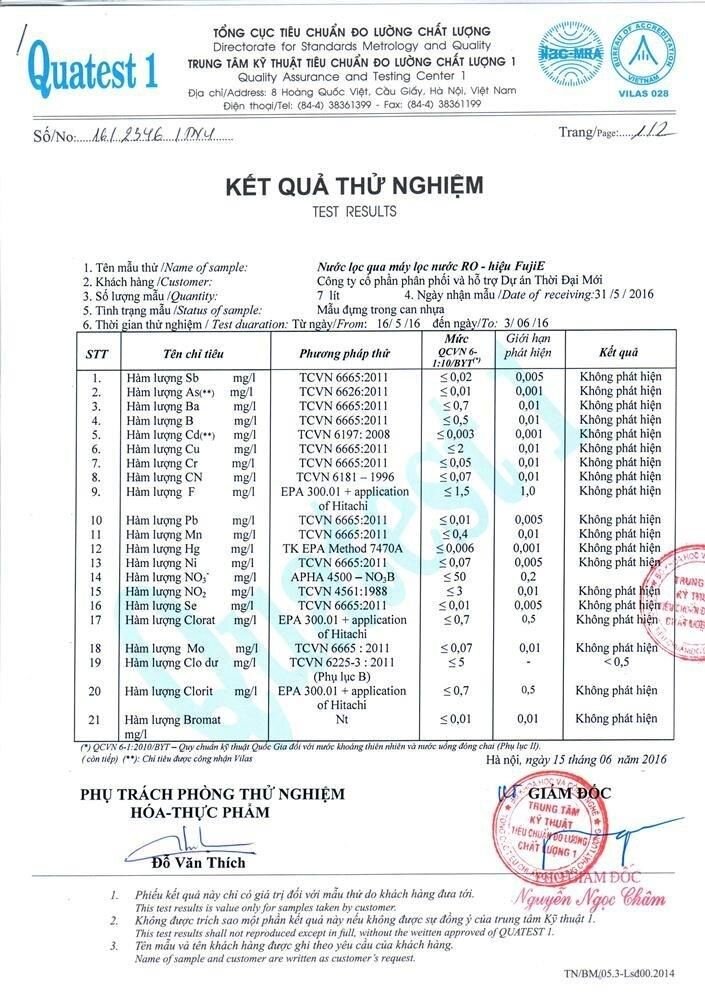 Máy lọc nước tinh khiết RO thông minh FujiE RO-07 (7 cấp lọc)