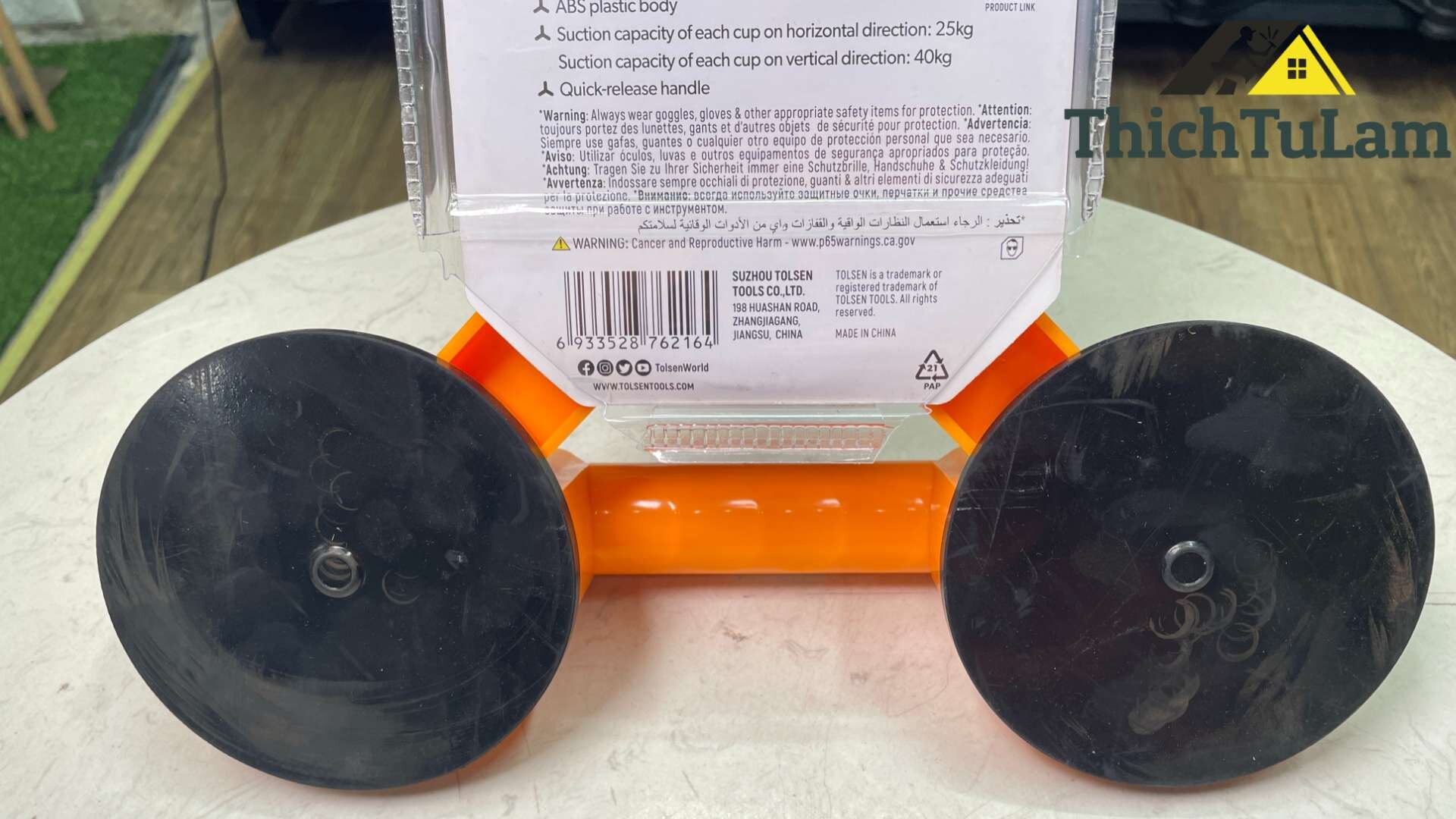 Hít kính ba 75kg Tolsen 62663