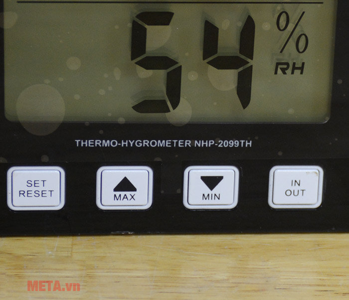 Nhiệt ẩm kế điện tử Nakata NHP 2099TH
