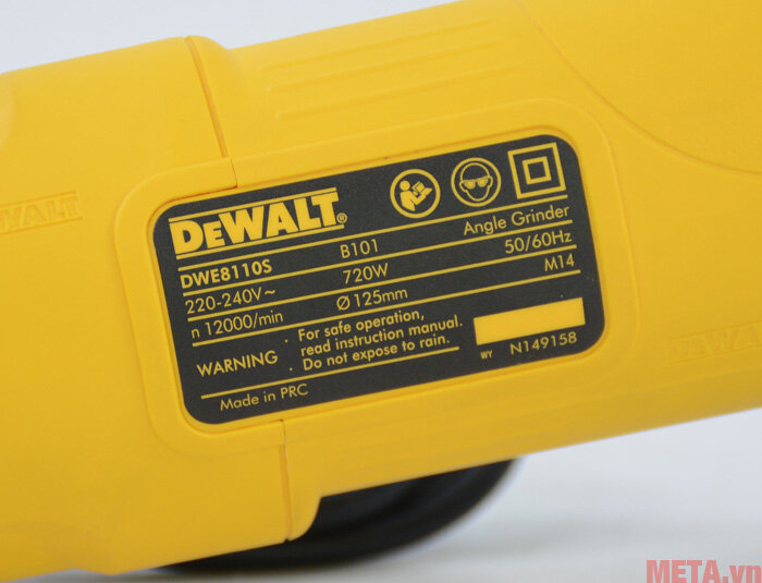 Máy mài góc DeWalt DWE8110S 125mm 720W
