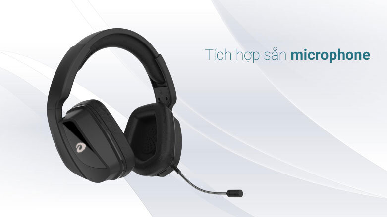 Tai nghe không dây DAREU A700 Wireless (Black) | Kết nối không dây hiện đại