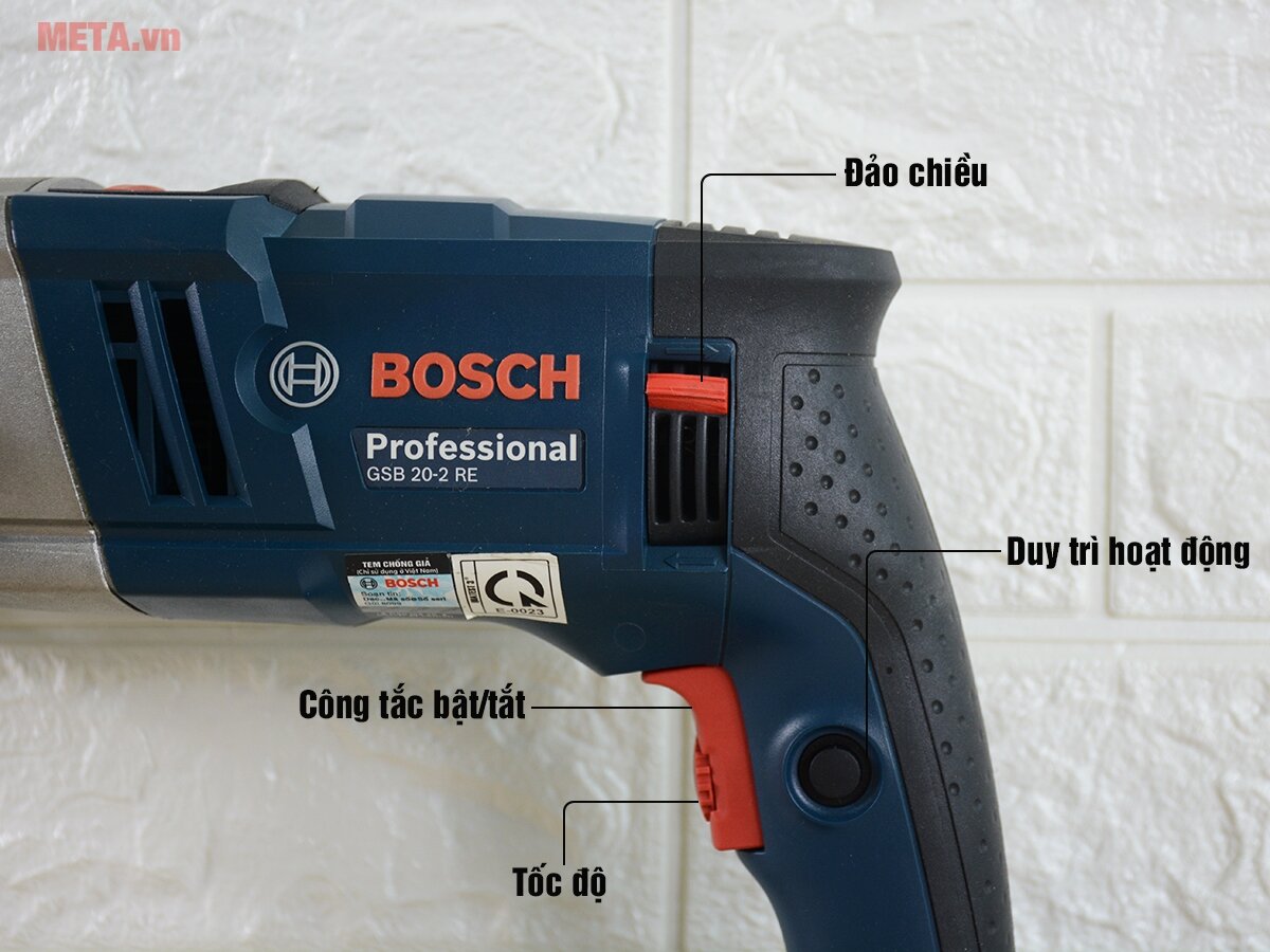 Máy khoan động lực Bosch GSB 20-2 RE