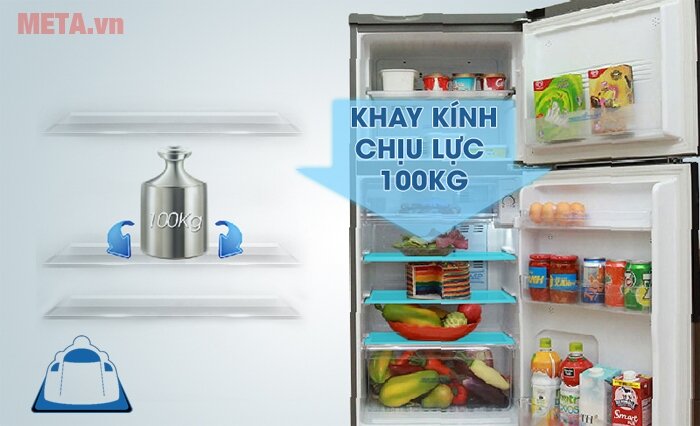 Tủ lạnh Aqua có Inventer AQR-I210DN (210L)