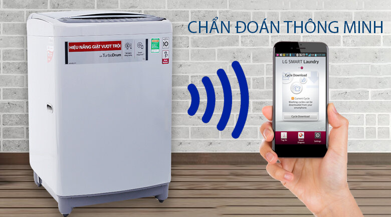 Máy giặt LG Inverter 10.5 kg T2350VSAW Máy giặt LG Inverter 10.5 kg T2350VSAW