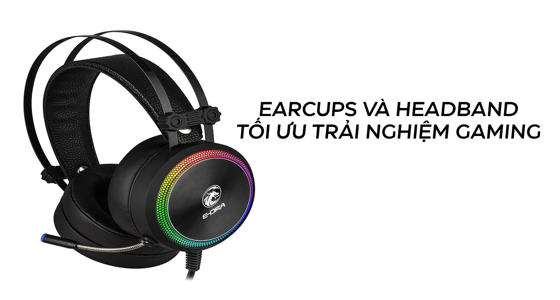 Tai nghe E-Dra EH412 Pro 7.1 Led RGB USB