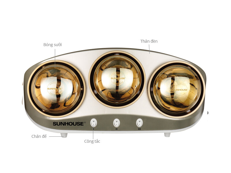 Đèn sưởi Sunhouse SHD3803 Đèn sưởi Sunhouse SHD3803