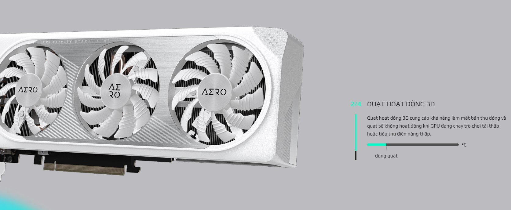 Card màn hình Gigabyte RTX 4060 Ti AERO OC-16GB 