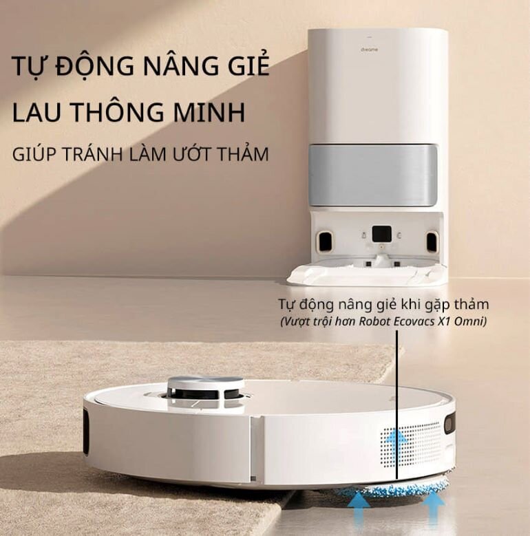 Robot hút bụi lau nhà Xiaomi Dreame Bot L10s Ultra