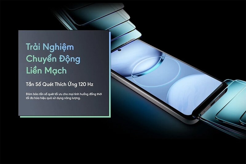 Trải nghiệm hình ảnh vượt trội với tần số quét 120Hz