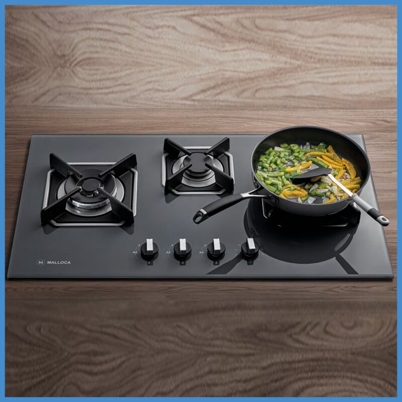 Bếp gas âm Malloca AS 9603DG