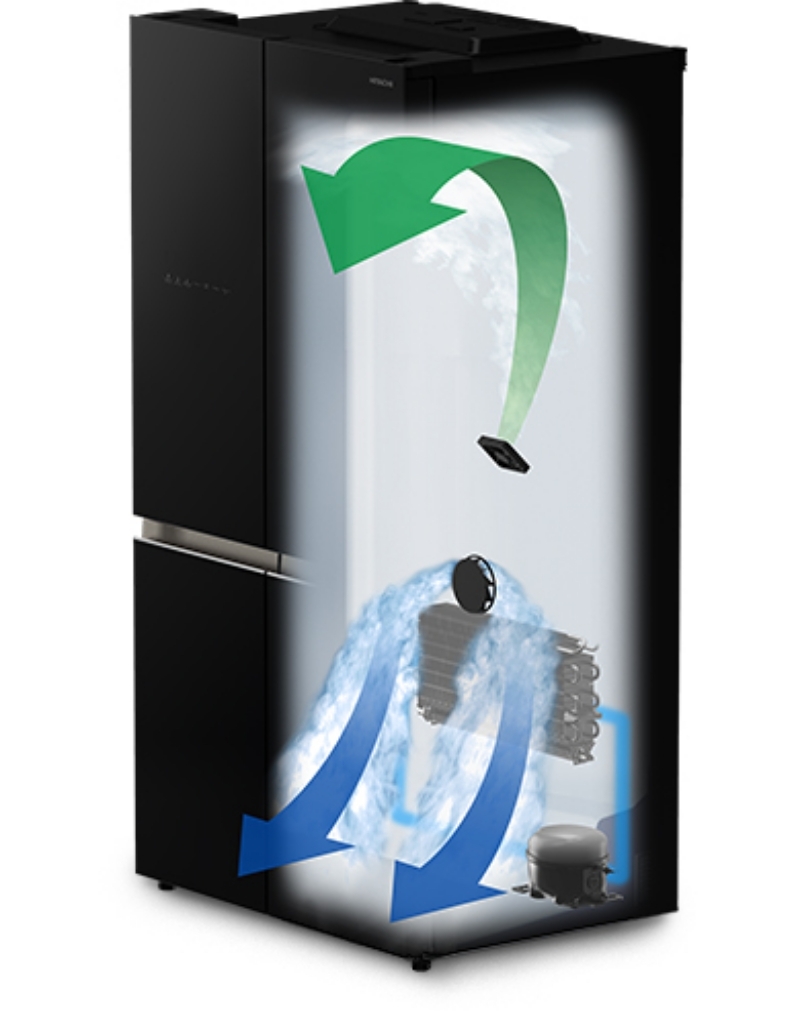 Tủ lạnh Hitachi Inverter 645 lít R-WB700VGV4 (GBK) 5 Tủ lạnh Hitachi Inverter 645 lít R-WB700VGV4 (GBK)