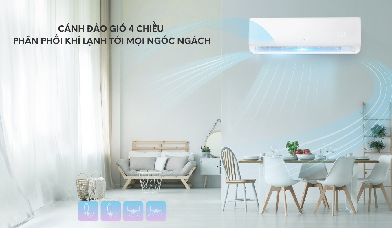 Máy lạnh TCL Inverter BreezeIN Pro