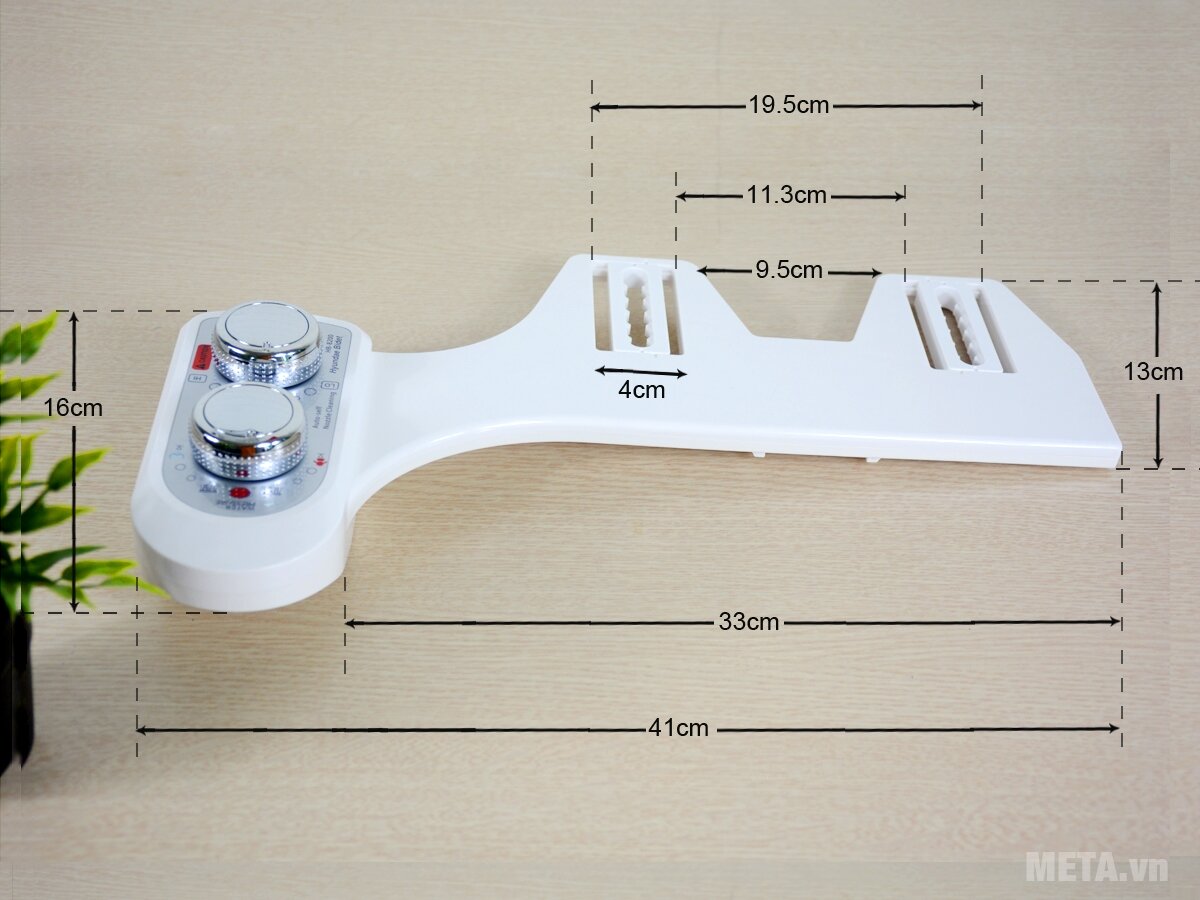 Thiết bị vệ sinh Hyundae Bidet 2 vòi phun HB-8200