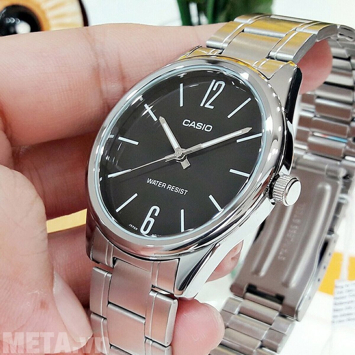 Đồng hồ nam dây thép không gỉ Casio MTP-V005D-1BUDF - 40mm