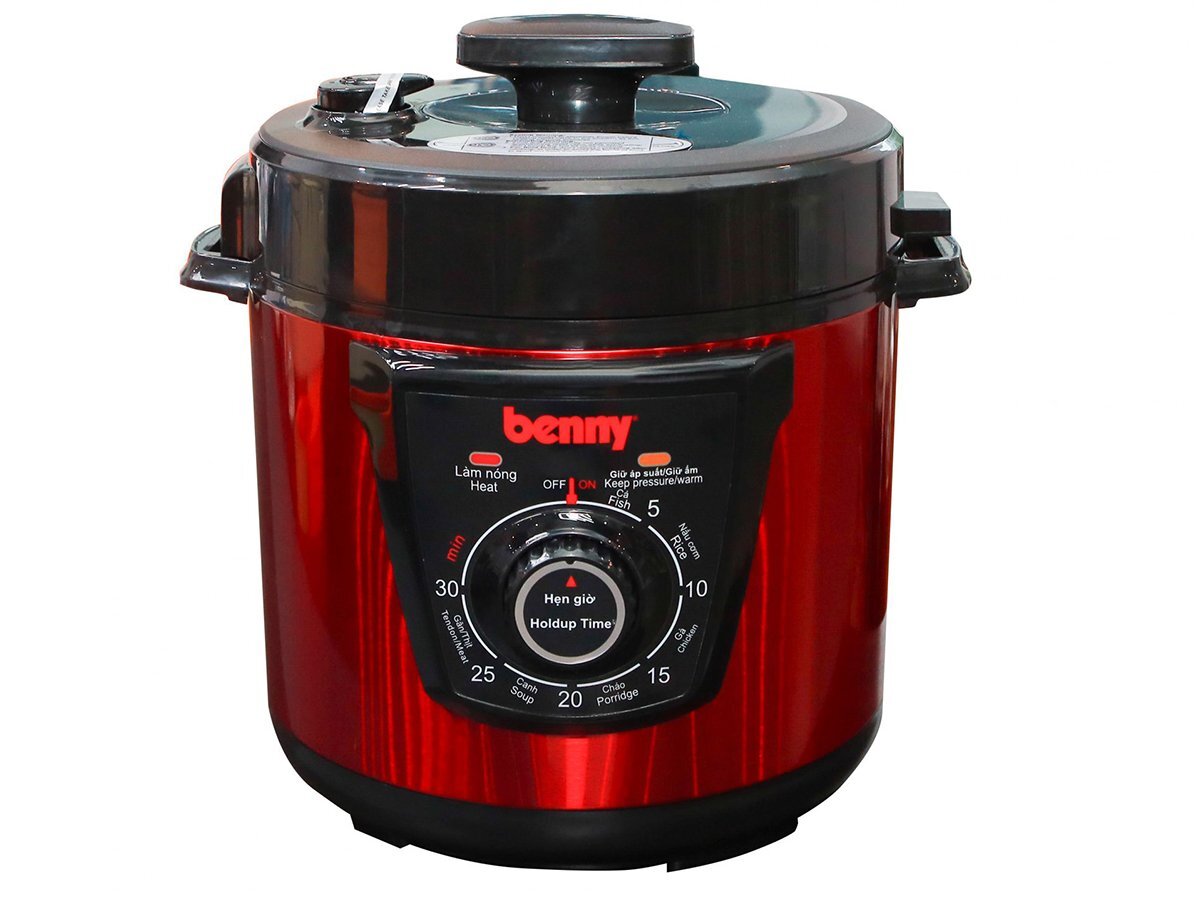 Nồi áp suất điện nắp rời, van xả tự động Benny BP-82
