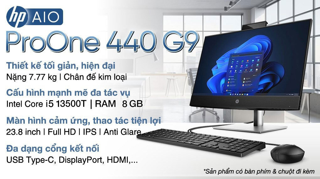 PC HP ProOne 440 G9 AIO (8W8L0PA) 