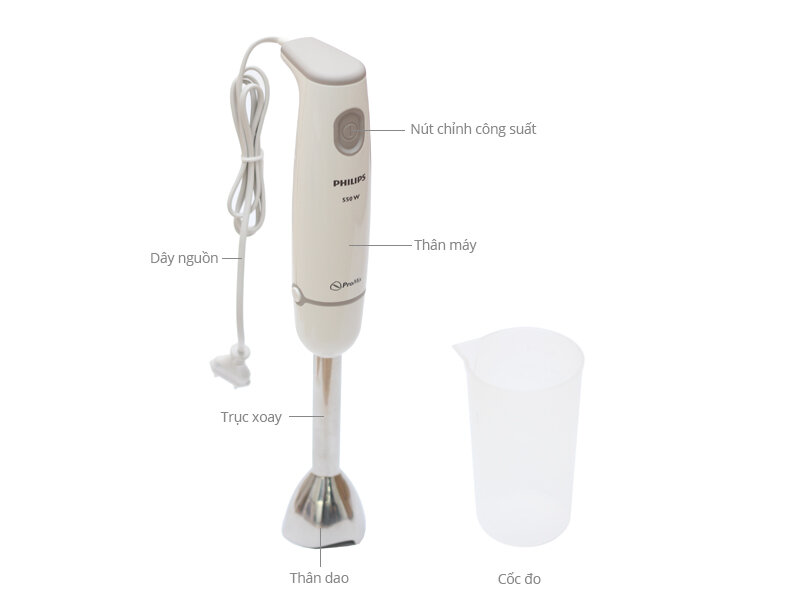 Máy xay cầm tay Philips HR1604 Máy xay cầm tay Philips HR1604