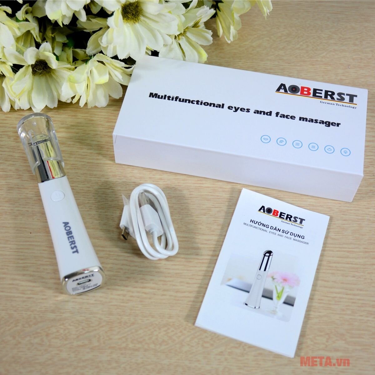 Máy massage mắt đa chức năng chống lão hóa giảm quầng thâm Aoberst