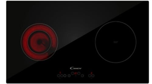 Hình ảnh bếp đôi hồng ngoại điện từ Candy CH711C/1 Hình ảnh bếp đôi hồng ngoại điện từ Candy CH711C/1