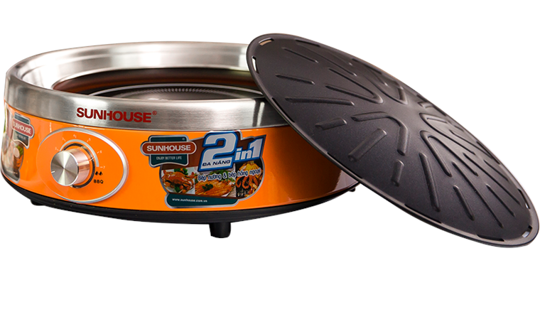 Bếp nướng hồng ngoại Sunhouse 2000W SHD4668