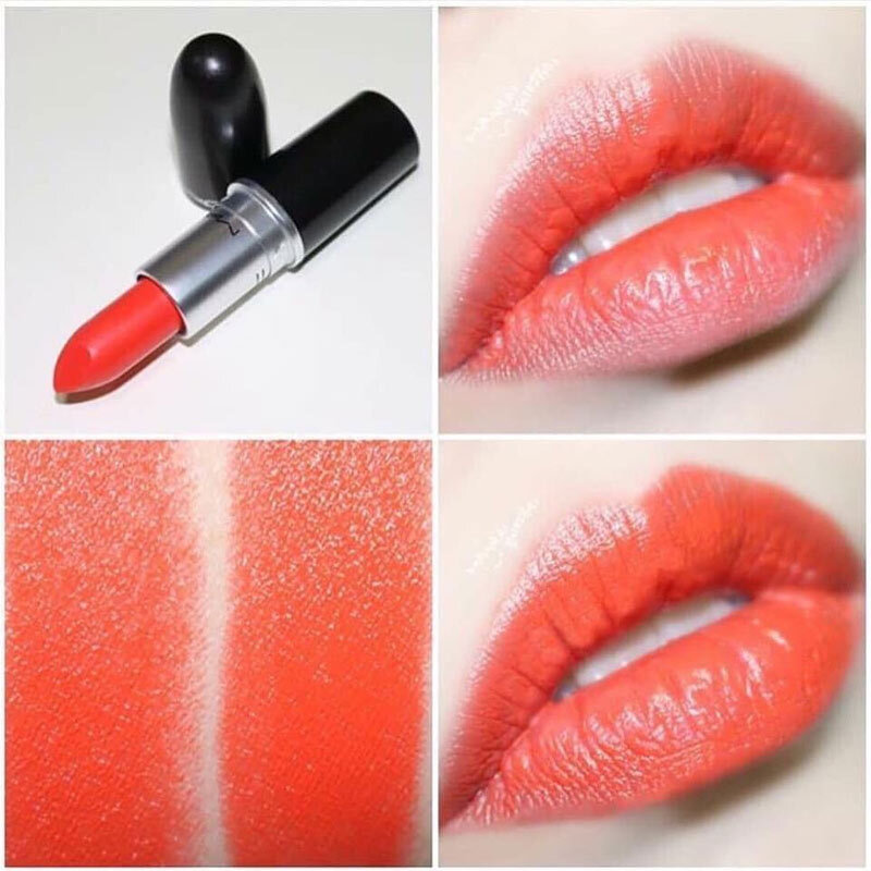 Son Thỏi Mềm Mịn Môi MAC Morange Màu Cam 3g