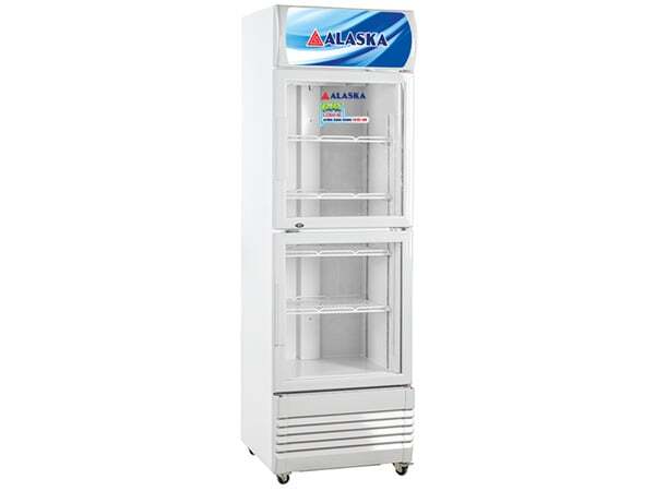 Tủ mát Alaska LC-385D có cửa kính trong suốt dễ quan sát Tủ mát Alaska LC-385D