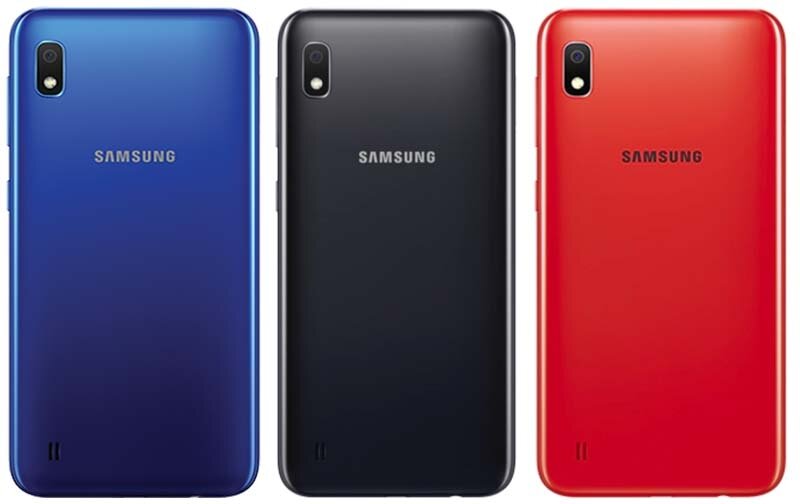 Điện thoại Samsung Galaxy A10 hỗ trợ 2 sim