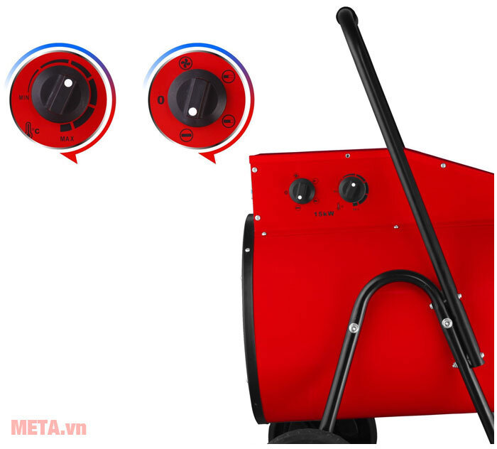 Máy sấy gió nóng Fred FR-C15/3 Máy sấy gió nóng Fred FR-C15/3