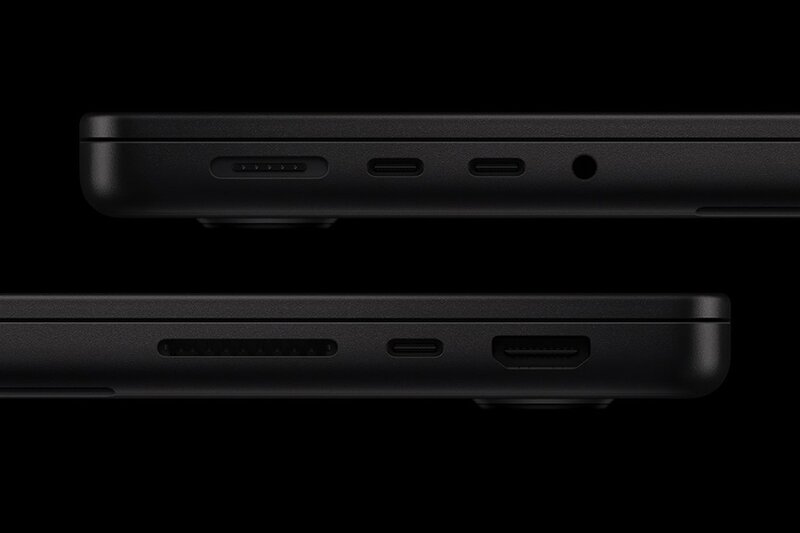 Apple Macbook Pro M4 đầy đủ cổng kết nối