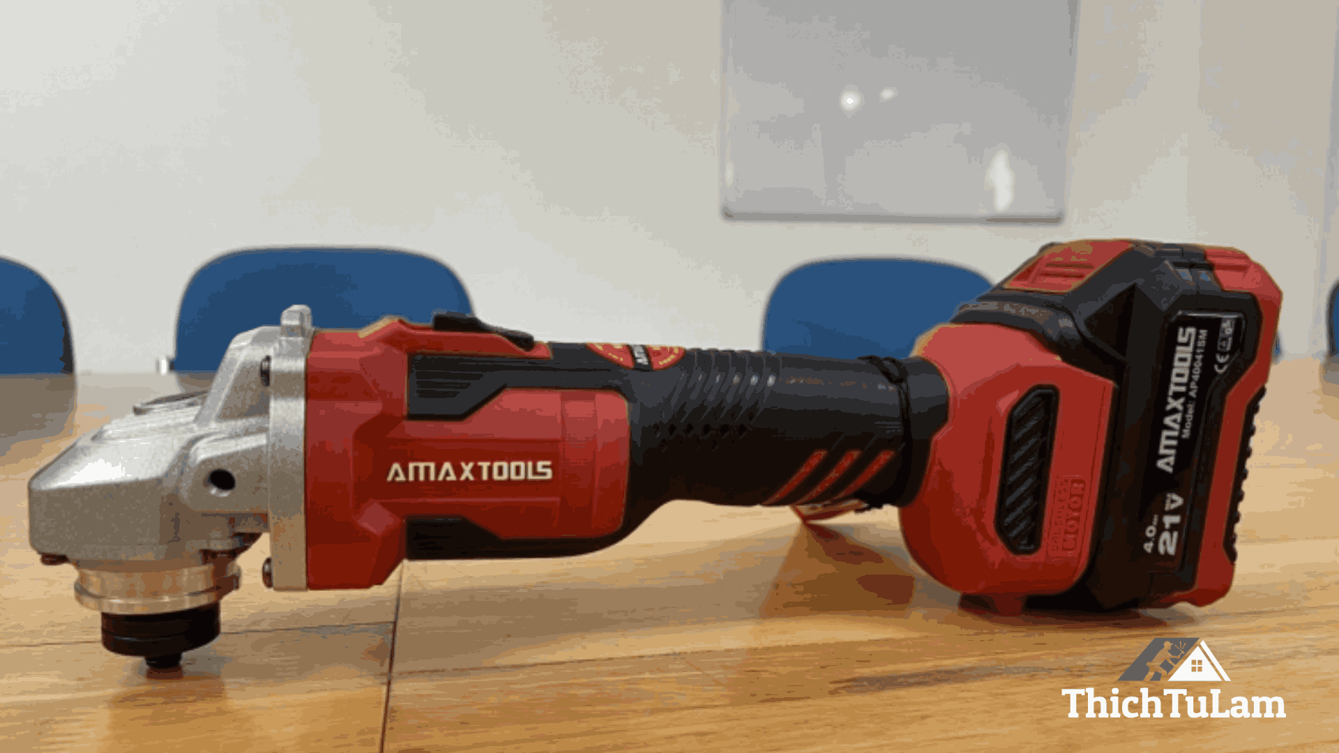 Máy mài góc pin Amaxtools AM100B-SM