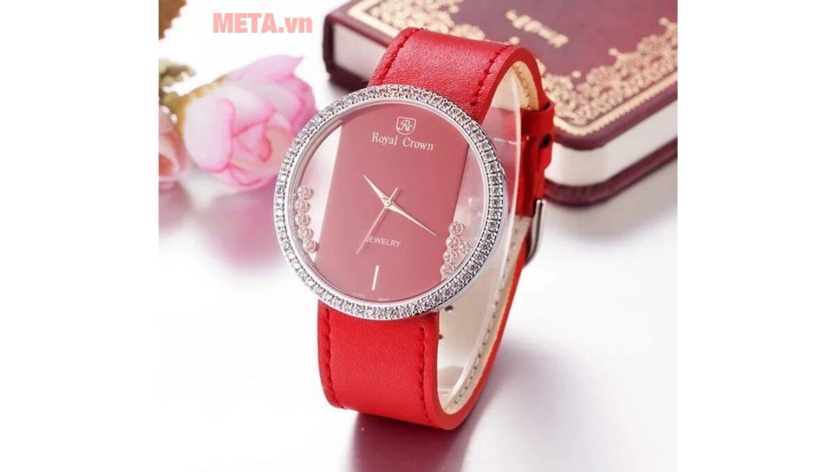 Đồng hồ nữ chính hãng Royal Crown 6110ST Đồng hồ nữ chính hãng Royal Crown 6110ST