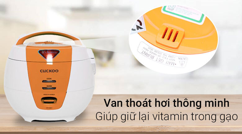 Nồi cơm điện Cuckoo 1 lít CR- 0661 Nồi cơm điện Cuckoo 1 lít CR- 0661