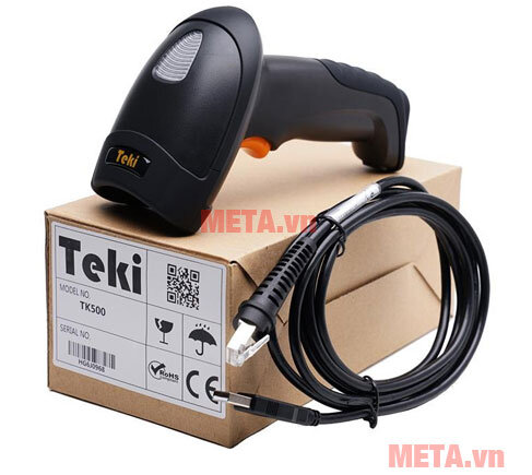 Máy quét mã vạch 1D TEKI TK500 Máy quét mã vạch 1D TEKI TK500