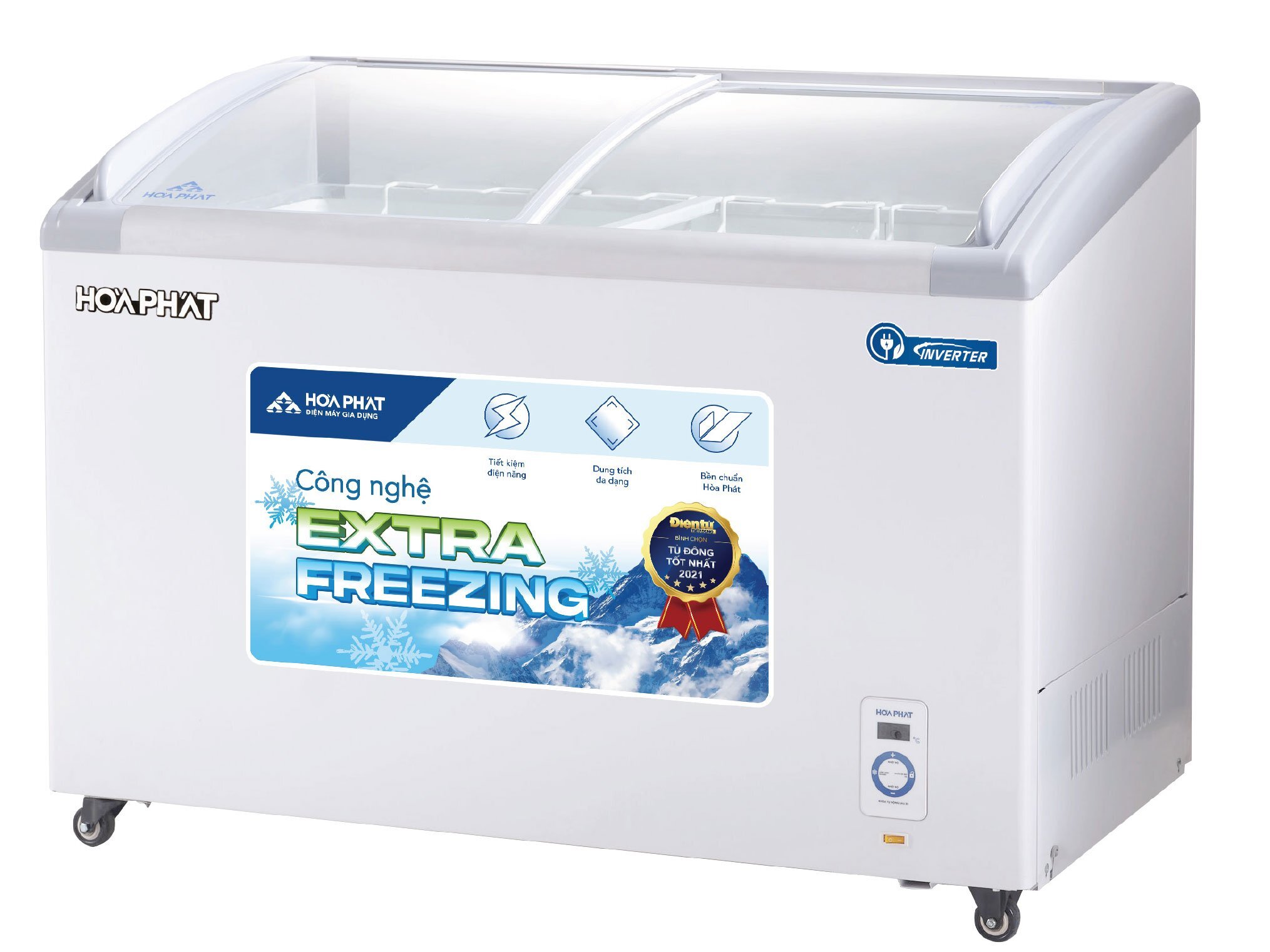 Tủ đông Hòa Phát Inverter 451 lít HSF-AD8451.C1 