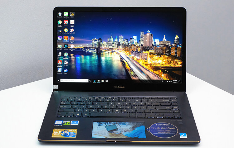 Laptop Asus Zenbook Pro UX480FD-BE012T - Intel Core i7-8565U, 16GB RAM, SSD 512GB, Nvidia GeForce GTX 1050 4GB GDDR5, 14 inch