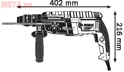 Máy khoan búa Bosch GBH 2-28 DFV