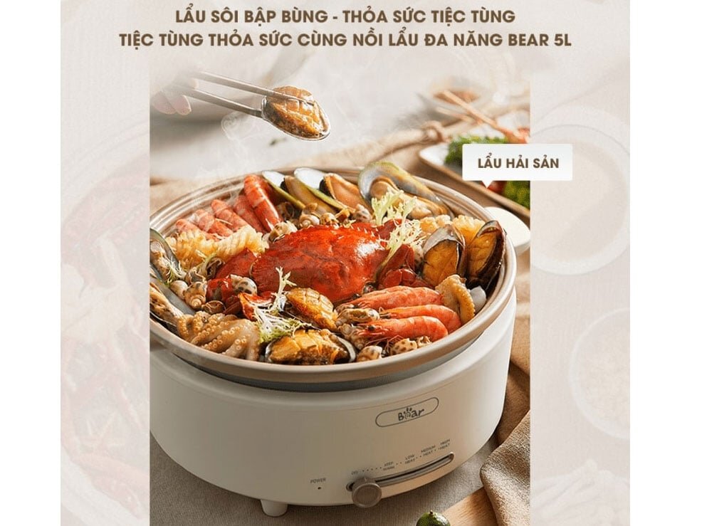 Nồi lẩu điện Bear SB-NL05F