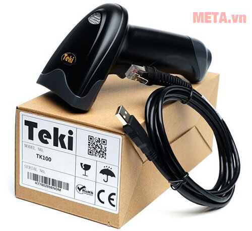 Máy quét mã vạch 1D TEKI TK100
