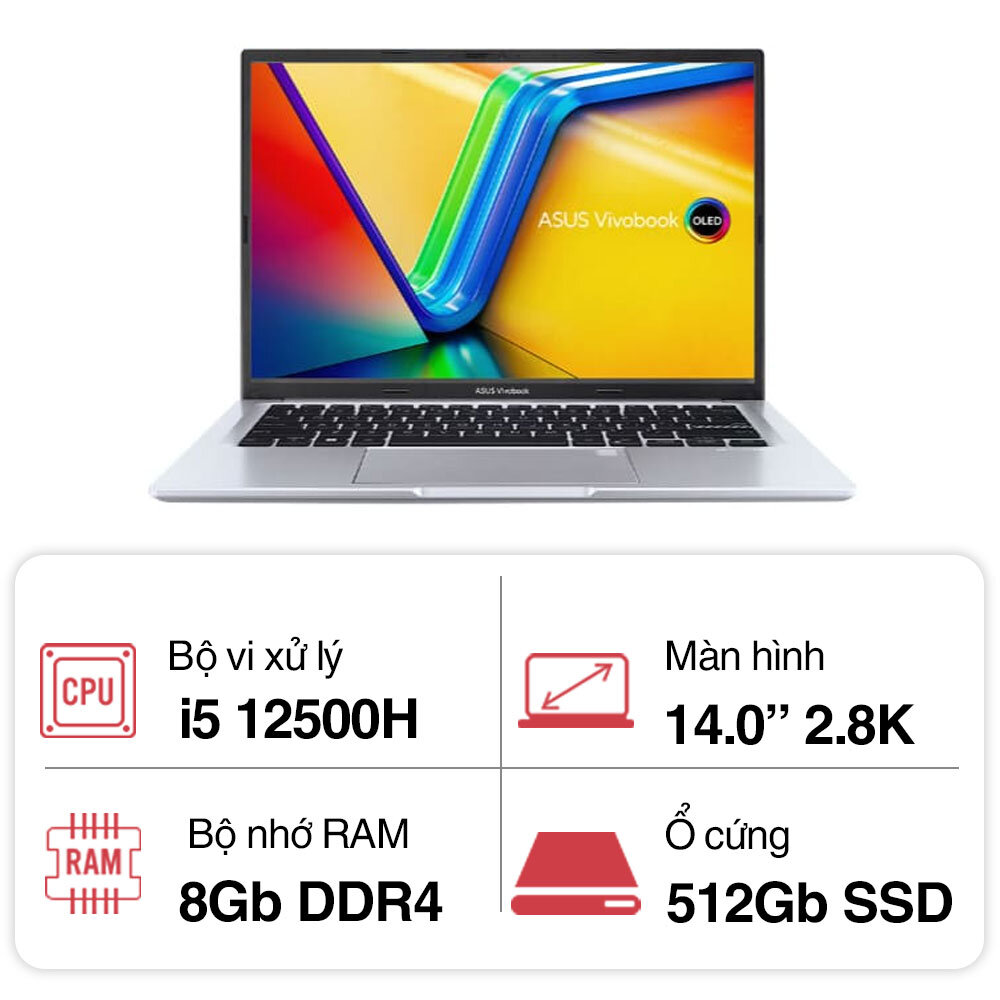 Laptop Asus Vivobook 14X OLED A1405ZA-KM146W