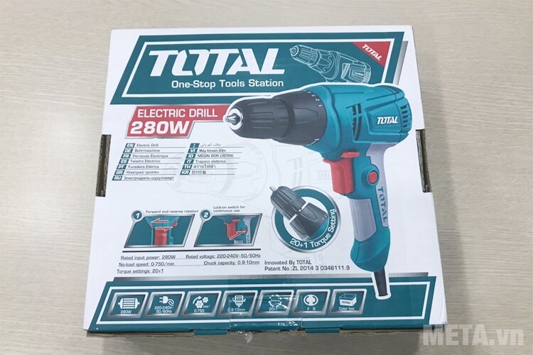 Máy khoan điện Total TD502106